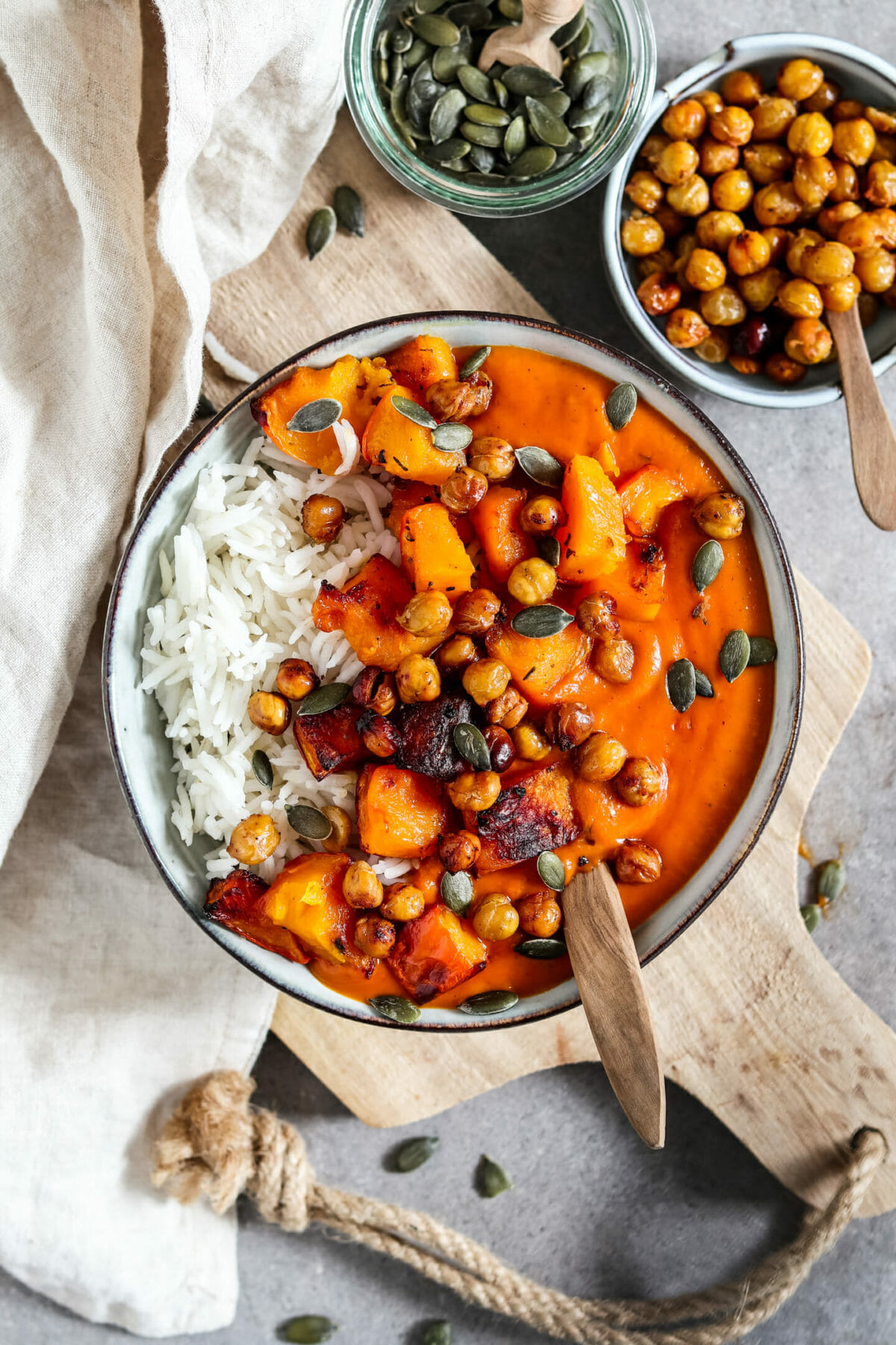 Veganes Kürbis Curry | byanjushka