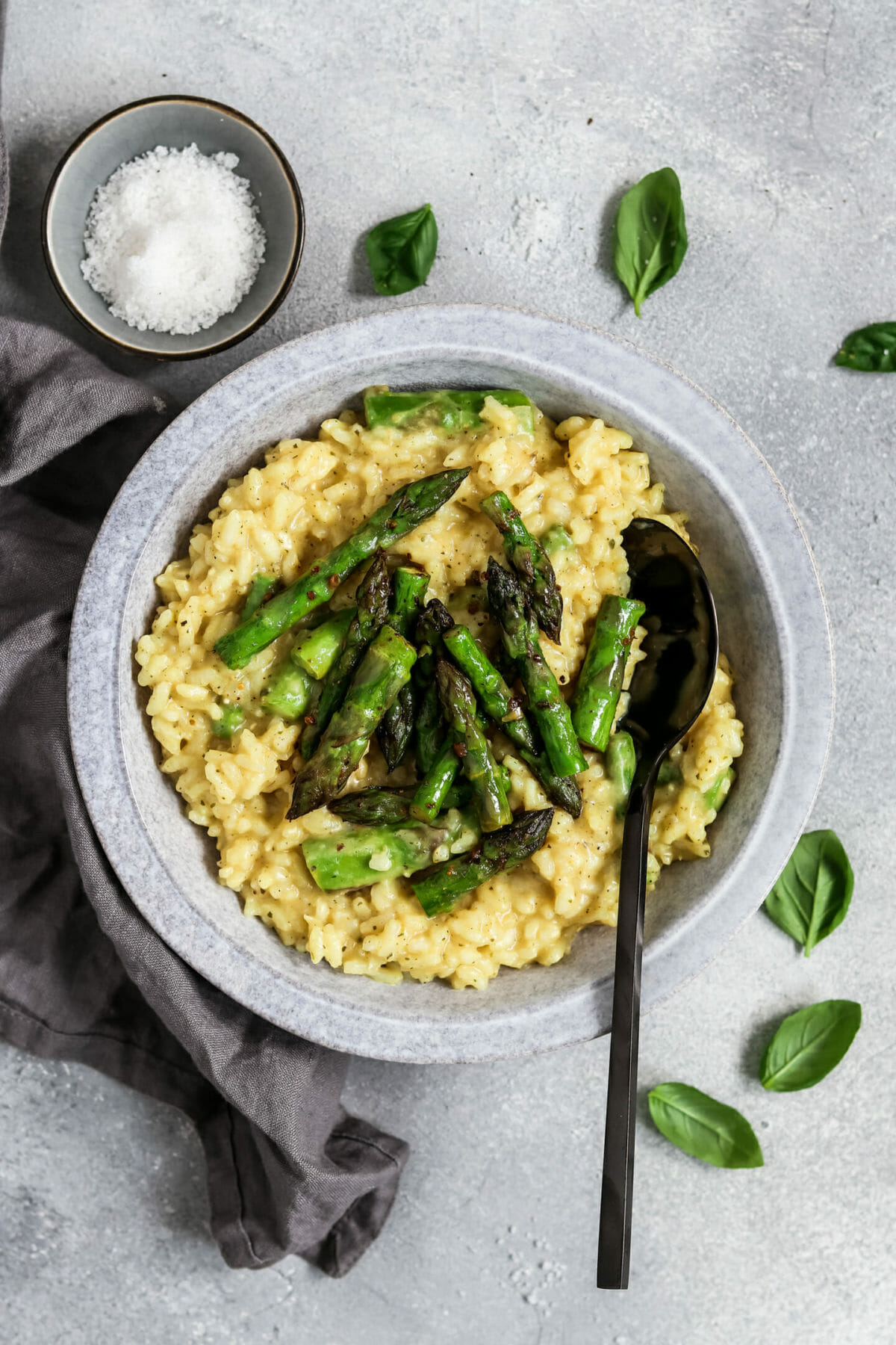 Veganes Spargel Risotto | byanjushka