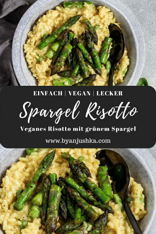Veganes Spargel Risotto byanjushka