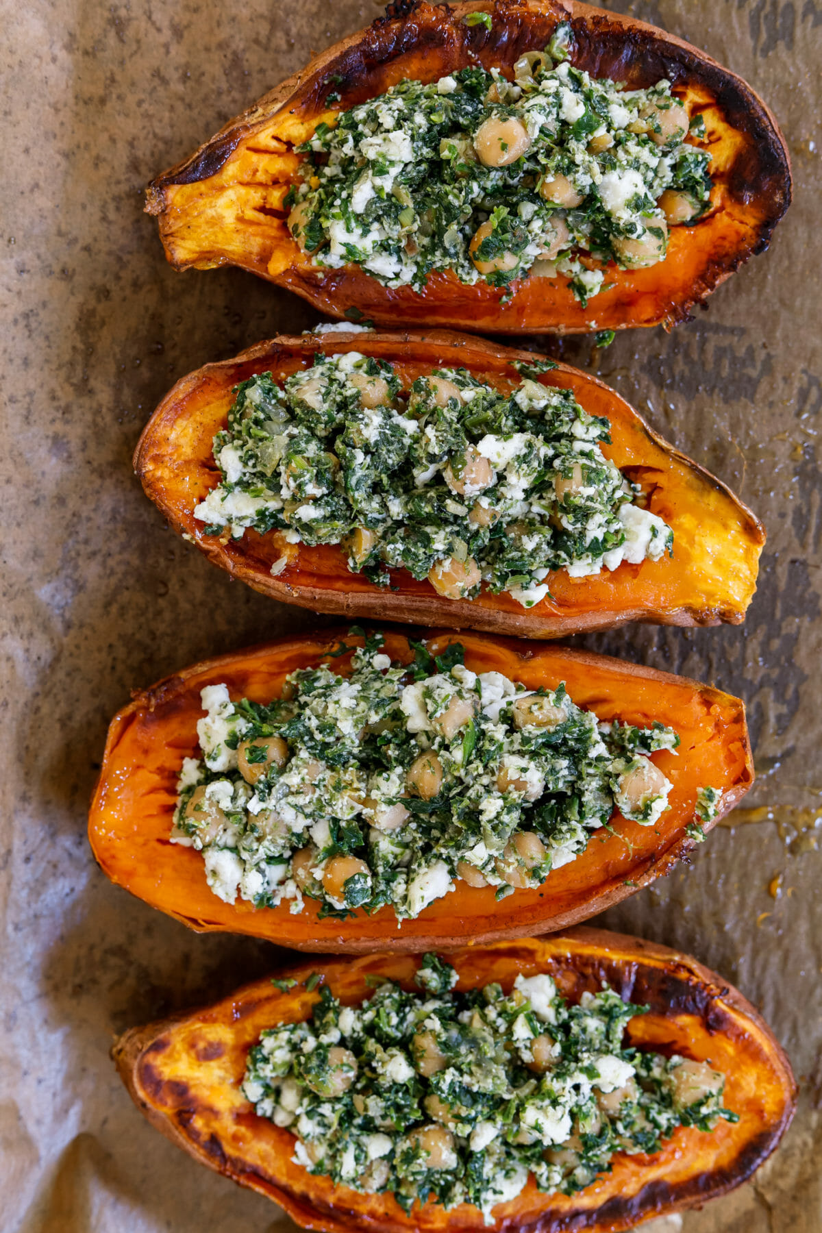 Gefüllte Süßkartoffeln aus dem Ofen | byanjushka Gefüllte Süßkartoffeln aus dem Ofen | byanjushka