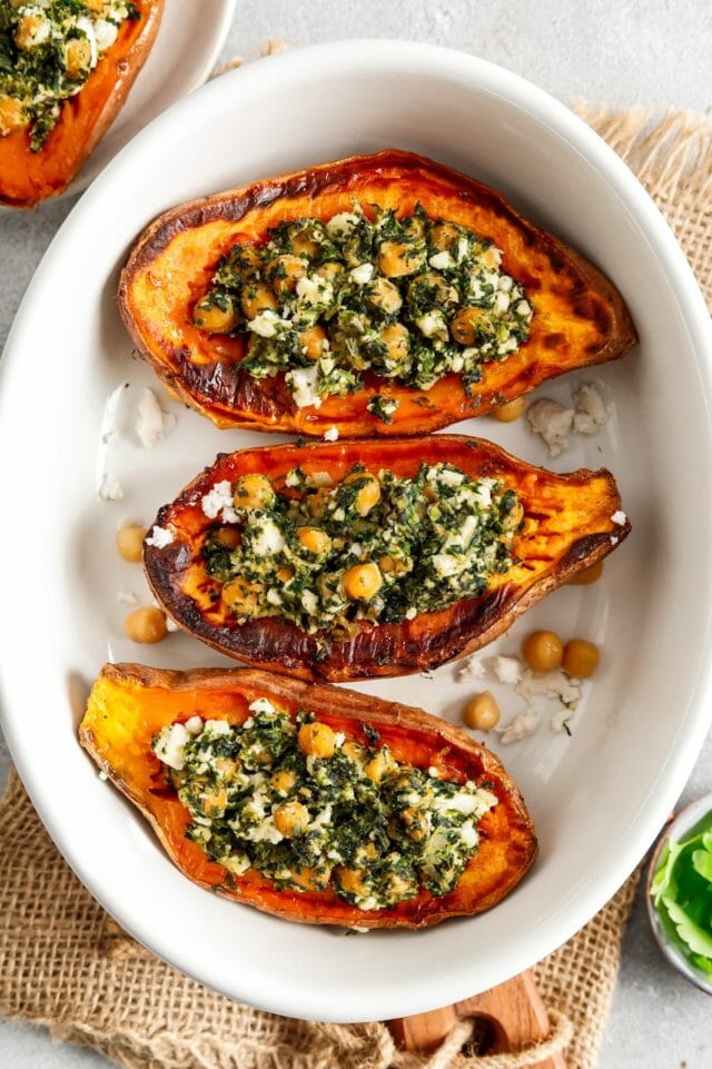 Gefüllte Süßkartoffeln aus dem Ofen | byanjushka