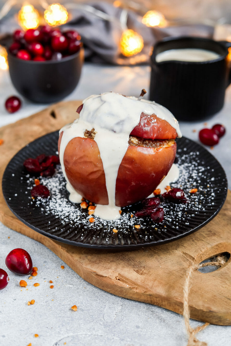 Bratapfel mit Marzipan - einfach &amp; schnell | byanjushka