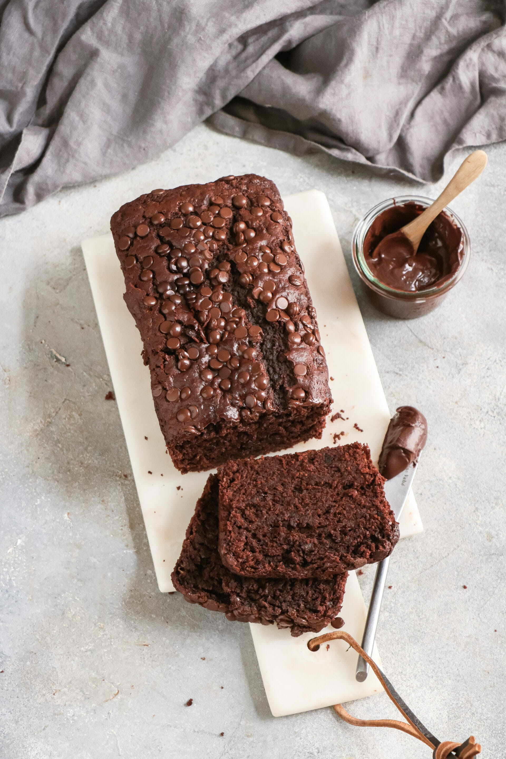 Zucchini-Schoko-Kuchen - vegan &amp; saftig | byanjushka